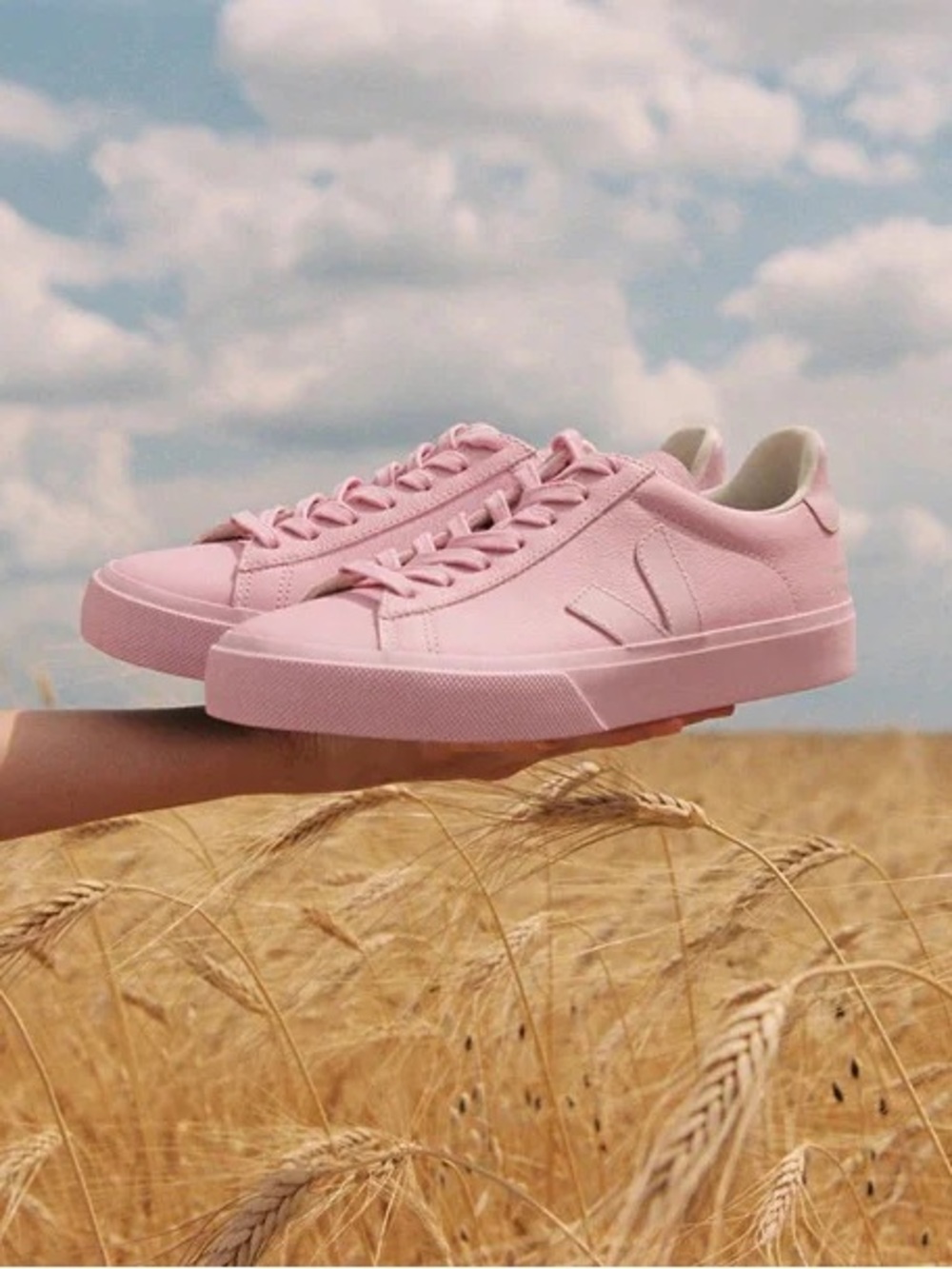 NWT Mansur Gavriel x Veja Rosa Campo Leather Sneakers - Women's size 40 (9)